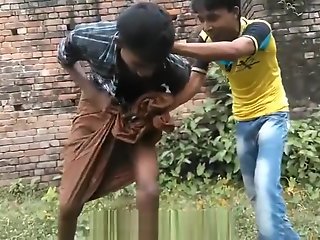indian stripped friends   
