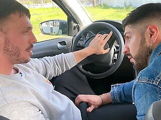 forgetting phone car start hottest gay